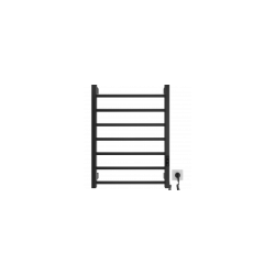 MARIO Towel dryer LEED elektrisks 770x530mm black matte