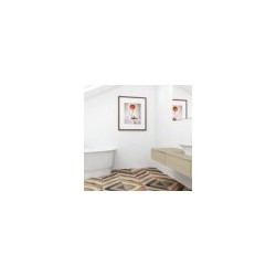 Bathtub TREVI 1500x950mm, right, balta+sifons