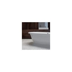 Bathtub RECANTO 190x910cm white and siphon with clic-clack without pārplūdes EKSPOZĪCIJAS IZPĀRDOŠANA