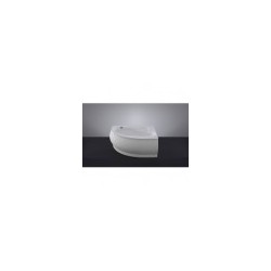 VISPOOL Bathtub LAGO 153x103cm white with siphon