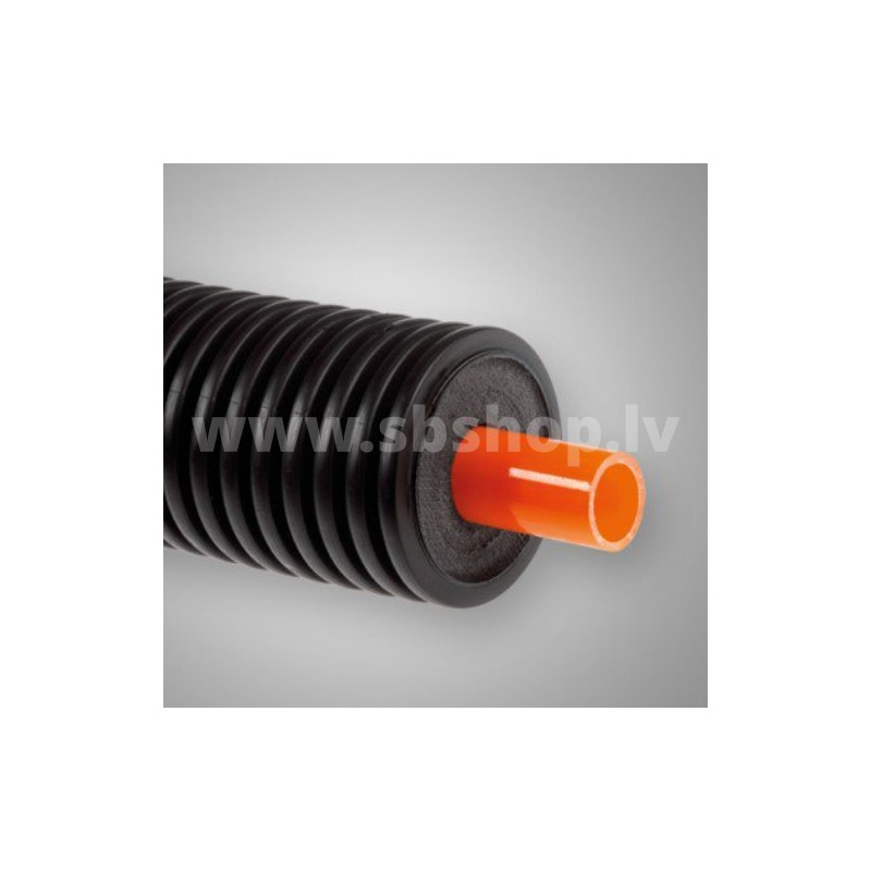 Siltumtrase SINGLE 140/40x3.7 PE-Xa SDR11 PN6 apkurei TERENDIS