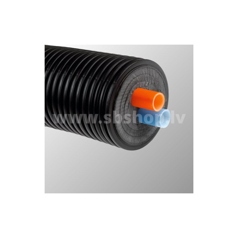 Siltumtrase DOUBLE 160/32x2.9PE-Xa SDR11 PN6 apkurei TERENDIS 28m