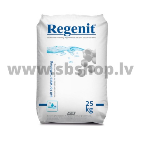 Sāls tabletes REGENIT 25kg ūdens attīrīšanai(Vācija) AKCIJA