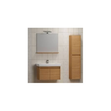 Izlietne ar skapīti VITRA Quadrum 80x50x43cm ozolkoka krāsā