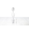 Lampa grīdas TULIP XL, matēta+stiprinājumu komplekts