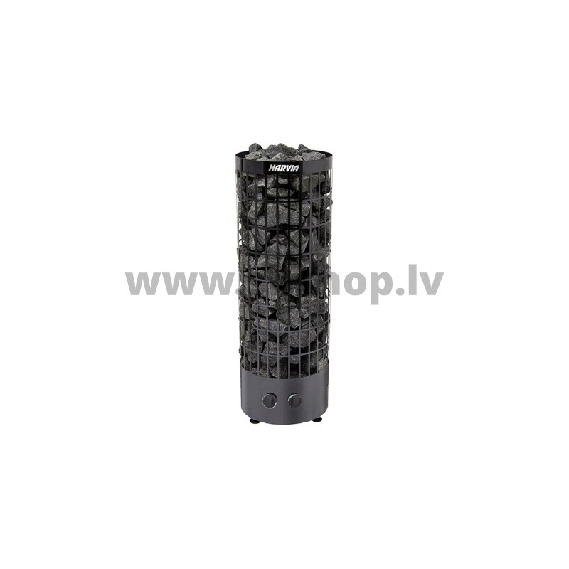 Harvia Cilindro PC90 black steel