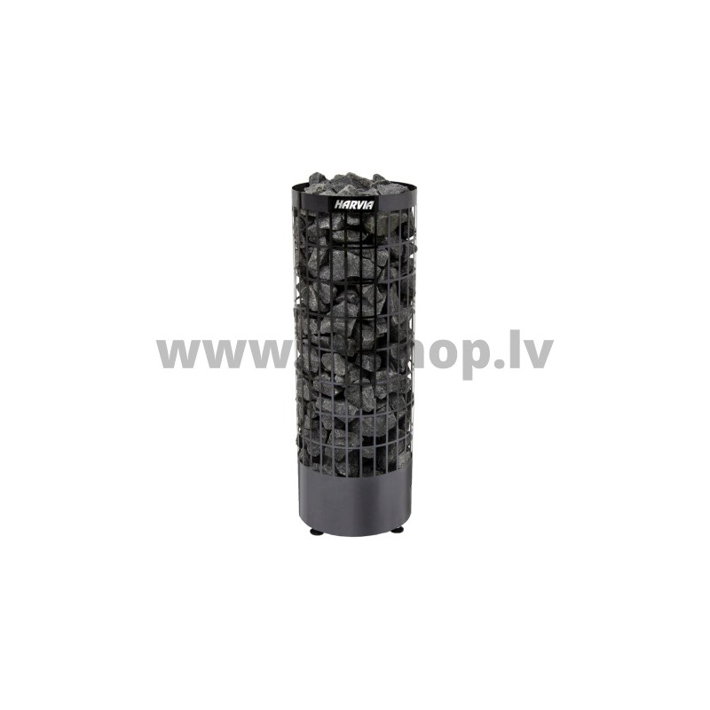 Harvia Cilindro PC90E black steel