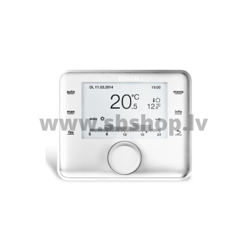 Bosch āra temperatūras vadīts regulators CW400