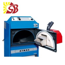 ATMOS C 25 ST 25/7 - 24kW ar granulu durvīm