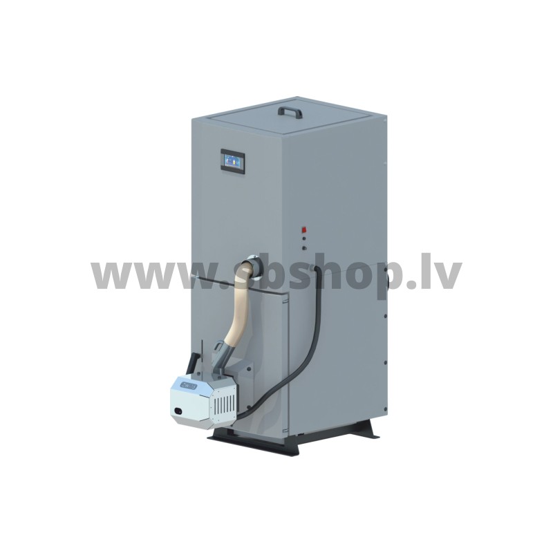 Granulu apkures katli SOKOL SLIM PELLET 15 kW ar automātisko degļa tīrīšanu