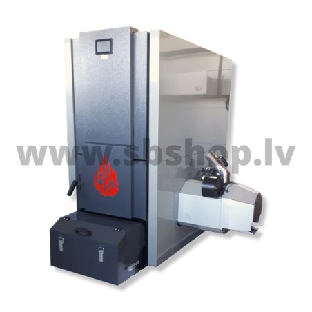 Granulu katls GRAND PELLET 100kW ar pilnu automātisko tīrīšanu