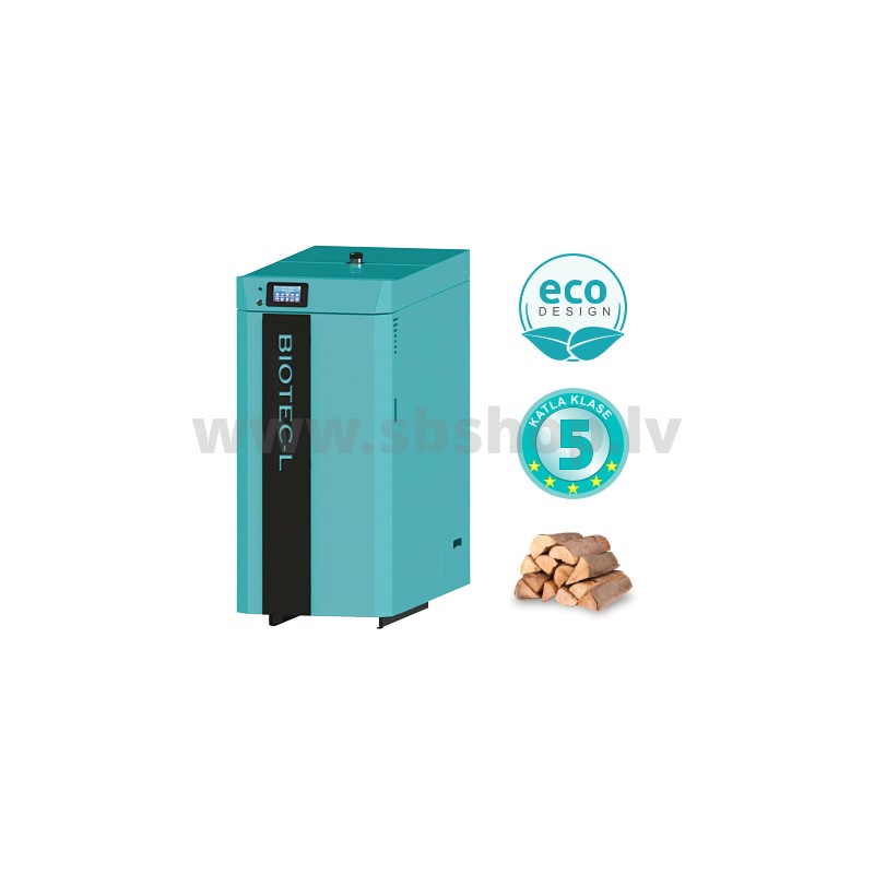 BIOTEC-L 45 pirolīzes malkas apkures katls