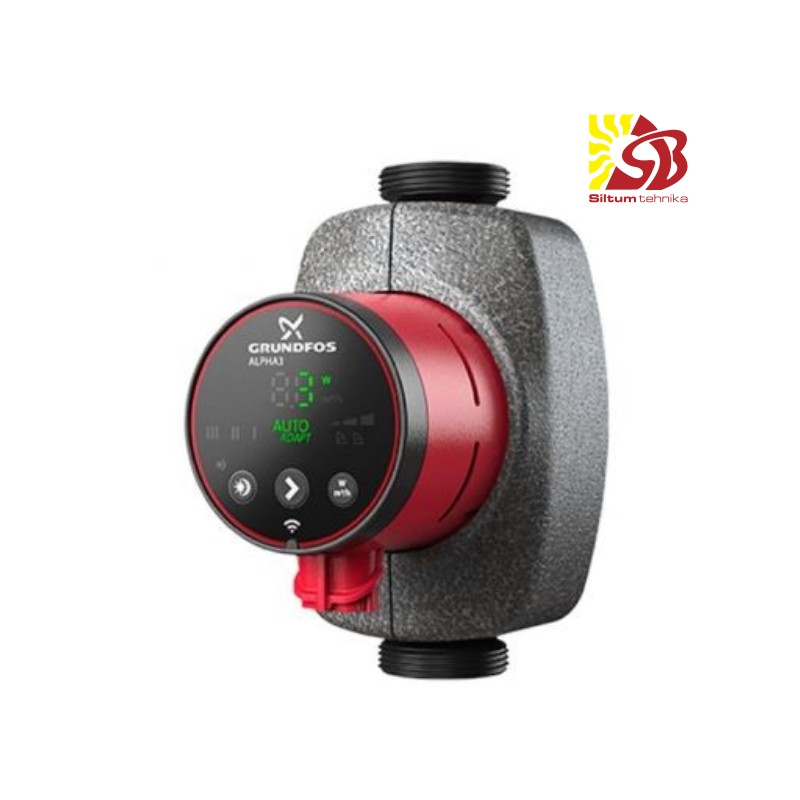 Grundfos cirkulācijas sūkņi ALPHA3 25-40 130mm