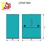 Granulu bunkurs CPSP 800 Litri