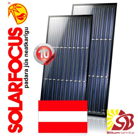 Saules kolektors SOLARFOCUS CPC-S1 2.8m2 (vakuuma plakanais)
