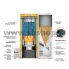 HKS LAZAR Granulu apkures katli Smartfire 11kW ar 400L bunkuru