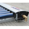 Saules kolektors SR20-58/1800, 2,57m2 slīpam jumtam (manifolds+2x10 lampas)