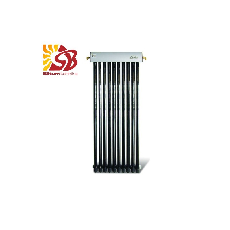 SUNTASK Saules kolektors SR30-58/1800 3.91m2 slīpam jumtam (manifols+2x15lampas)