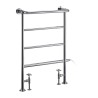Dvieļu žāvētājs Berkeley 24x64x95, hromēts  Burlington