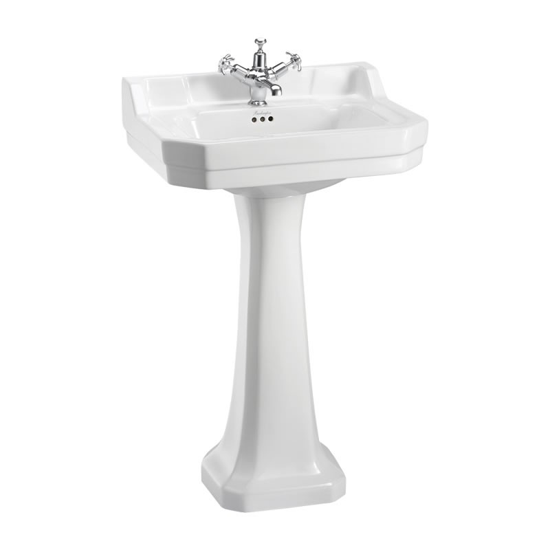 Izlietne EDWARDIAN 56cm, balta Burlington