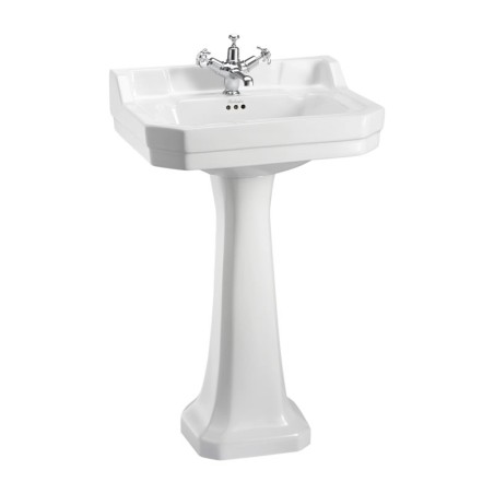 Izlietne EDWARDIAN 56cm, balta Burlington