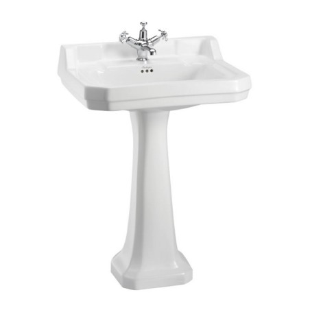 Izlietne EDWARDIAN 61cm, balta Burlington