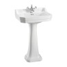 Pjedestāls izlietnei Burlington 82.5cm, balts