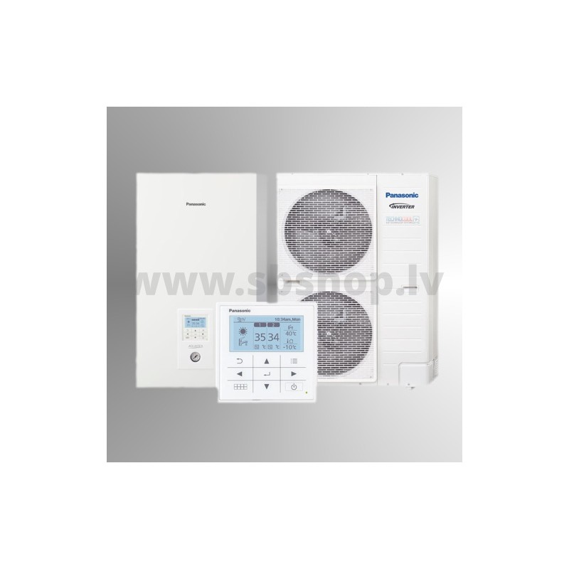 Panasonic gaiss-ūdens siltumsūknis KIT-WXC16H9E8