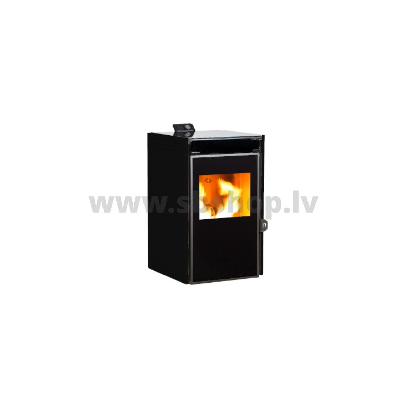 Ecoforest granulu kamīns CRETA 6kw melns