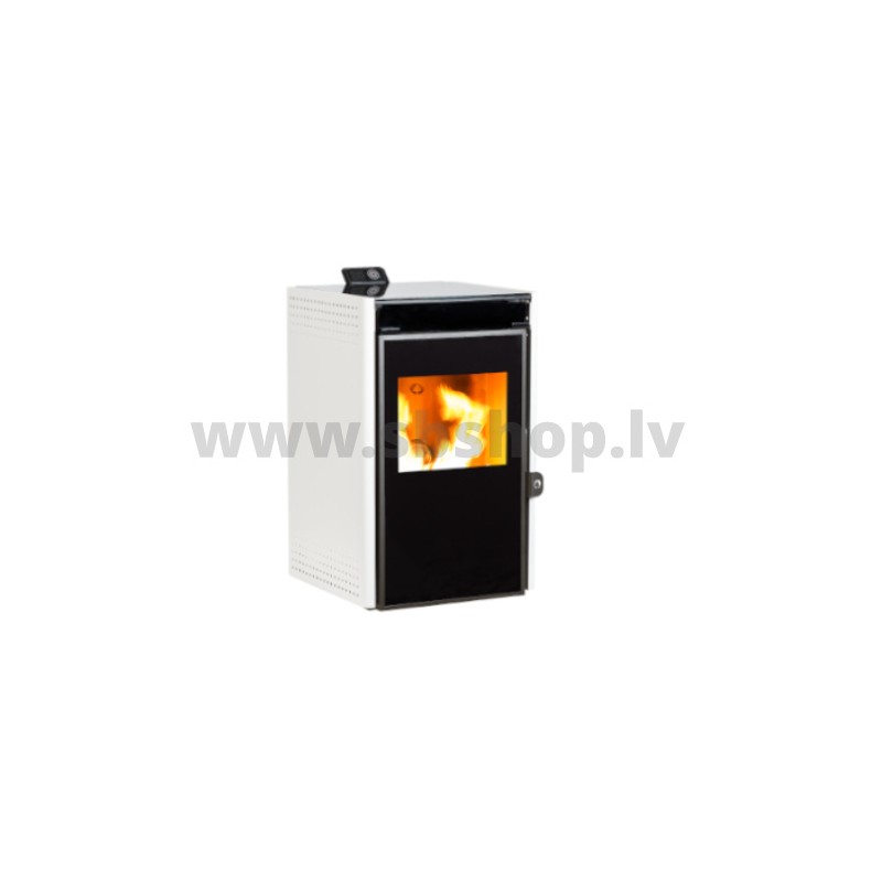 Ecoforest granulu kamīns CRETA 6 kW balta