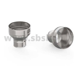 UMK Skursteņa pāreja, D115x130, AISI439/0.5mm