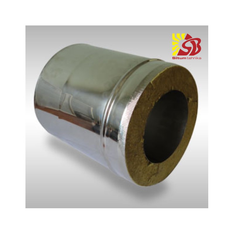Izolēti nerūsējoša tērauda skursteņa caurules 500 mm d180/280