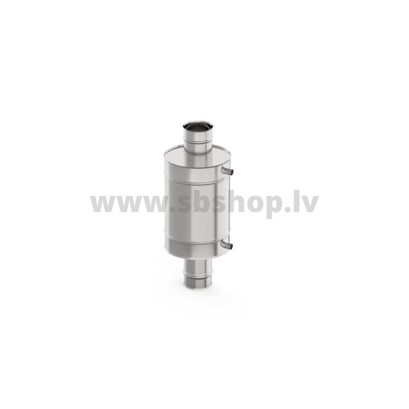 UMK Karstā ūdens siltummainis krāsnij, uz dūmvada, 7L, D115, AISI 439/0.8mm, 3/4