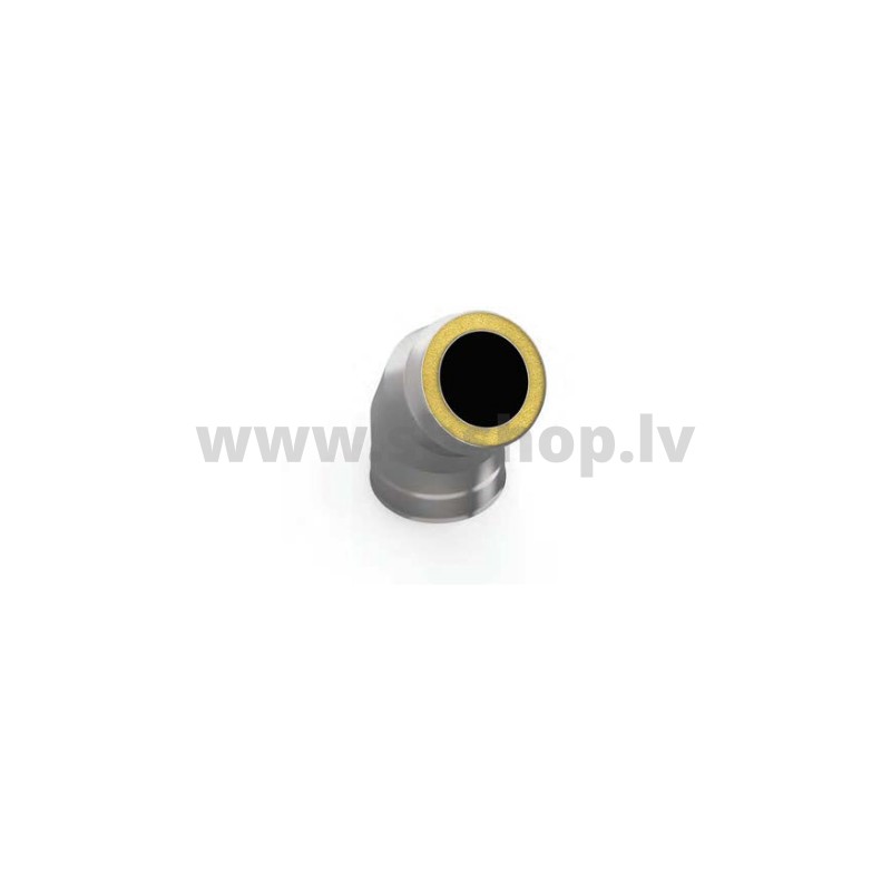 UMK Skursteņa izolēts līkums D130x200 45gr