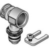 Uponor Sienas līk. 20x3/4 i.v. ar plāksni S-Press PLUS