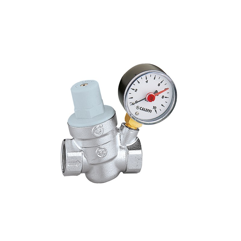 Spiediena reduktors ar manometru 1 CALEFFI