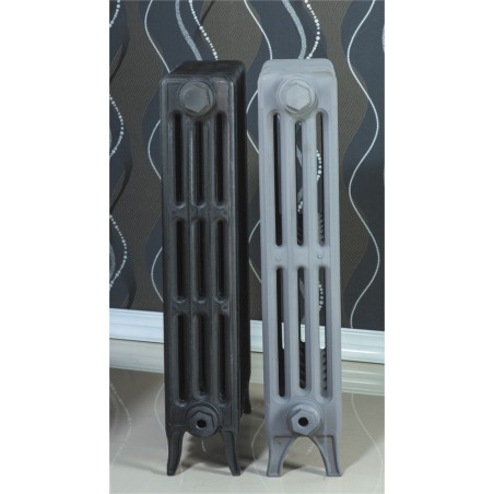Čuguna radiators BEIGELAI BGL-760-RD (14 sekc.), gruntēts melnā krāsa
