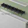 KERMI X-Flair LINE-V22-605*2005 radiators ar ventilatoru apakšas pieslēgumu