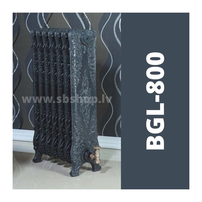 Čuguna radiatora BEIGELAI BGL-800 sekcija