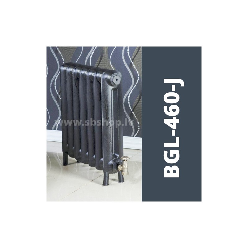 Čuguna radiators BEIGELAI BGL-460-J (10 sekc.) BEZ KĀJĀM