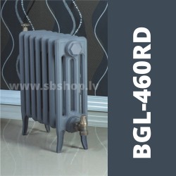 Čuguna radiators BEIGELAI BGL-460-RD (12 sekc.) BEZ KĀJĀM