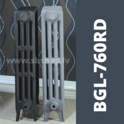 Čuguna radiators BEIGELAI BGL-760-RD (10 sekc.) BEZ KĀJĀM
