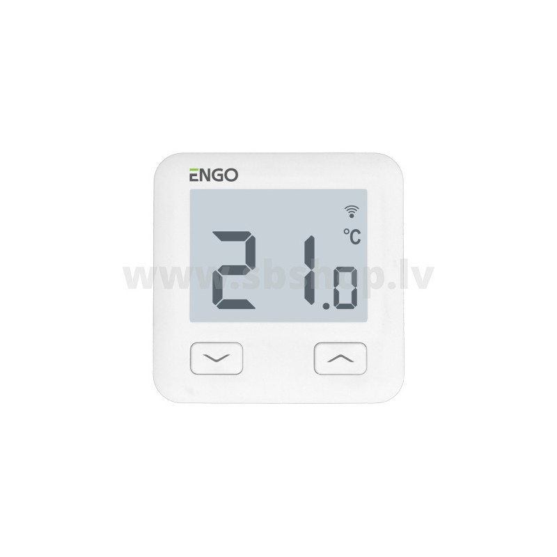 Termostats ENGO E10-W WiFi 230V balts