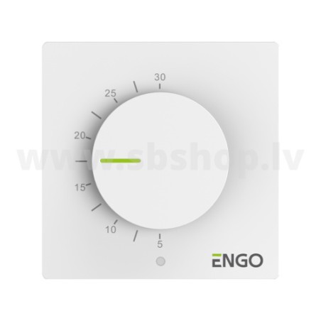 Termostats ENGO ESIMPLE 230V ZigBee smart, balts