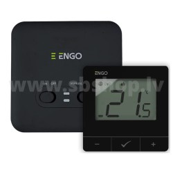 Termostats ENGO E20i-B bezvadu, melns