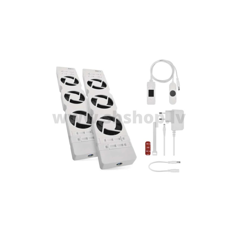 EMOS Radiatora ventilators Duo P56PR2