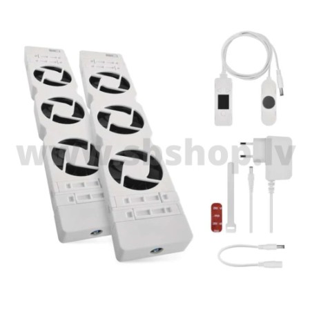 EMOS Radiatora ventilators Duo P56PR2
