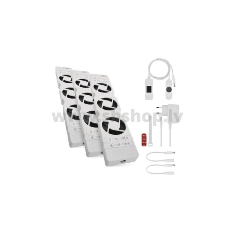 EMOS Radiatora ventilators Trio P56PR3