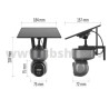 EMOS GoSmart kamera IP-600 4G āra