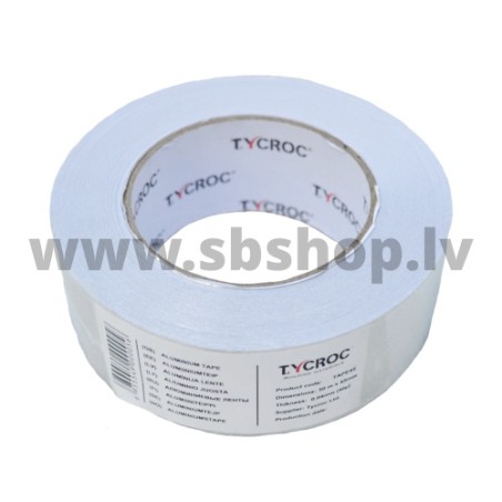TYCROC Alumīnija līmlente +100C 50mx45mm (40u)
